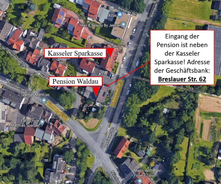 Pension Waldau Kassel Buitenkant foto